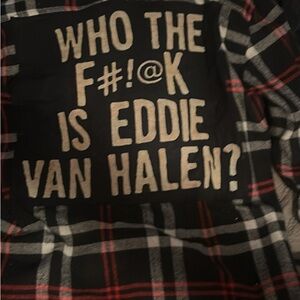 Eddie Van Halen flannel